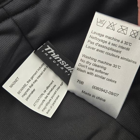 Killy Figro Mens Snow Pants Ski Bibs Black US40 French 50 Dermizax EV Thinsulate - Picture 9 of 12